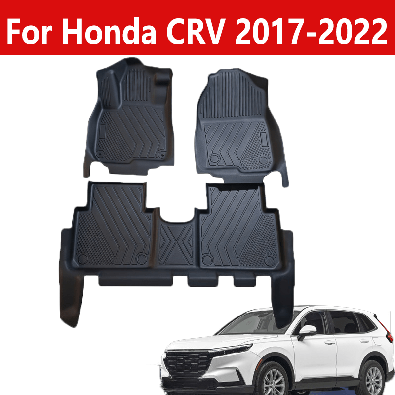 Car Floor Mat - Honda CRV 2017-2022 için TPE Araba