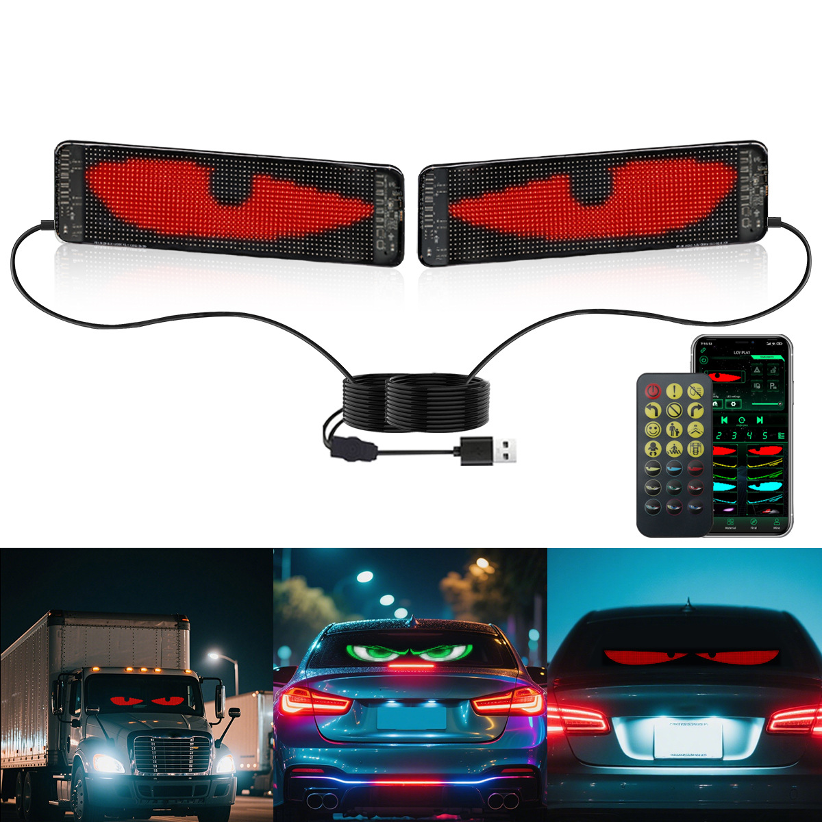 Car Led Light - LED araç yumuşak ekranı, araç içi