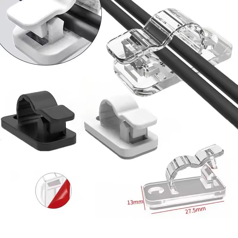 Car Cable Organizer - Kendinden Yapışkanlı Kablo Klipsleri, Kablo Düzenleyici,