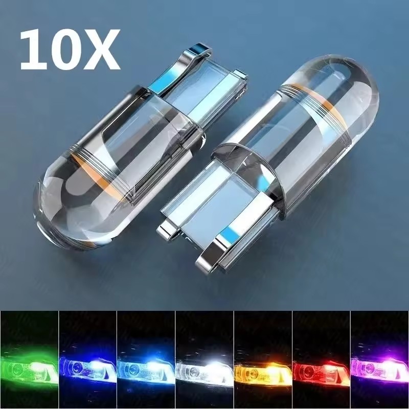 Car Led Light - Son Derece Parlak, 10 Adet W5W