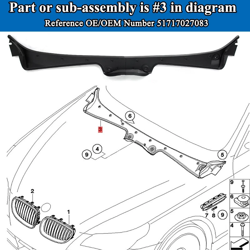 Car Wiper - BMW 5 Serisi E60 E61 LCI