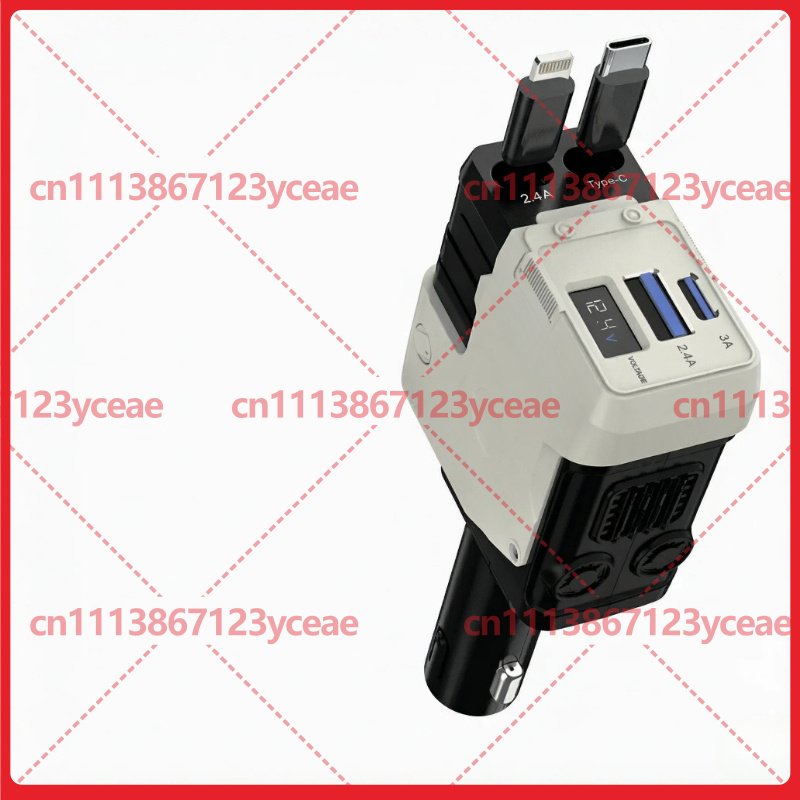 Car Charger - Mecha Araç Şarj Cihazı 120W Süper