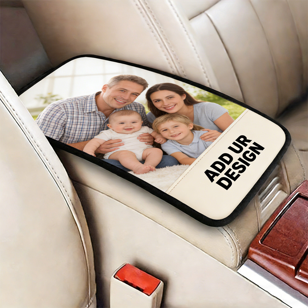 Car Seat Cover - 1 Adet Özel Baskılı Araba Kolçak