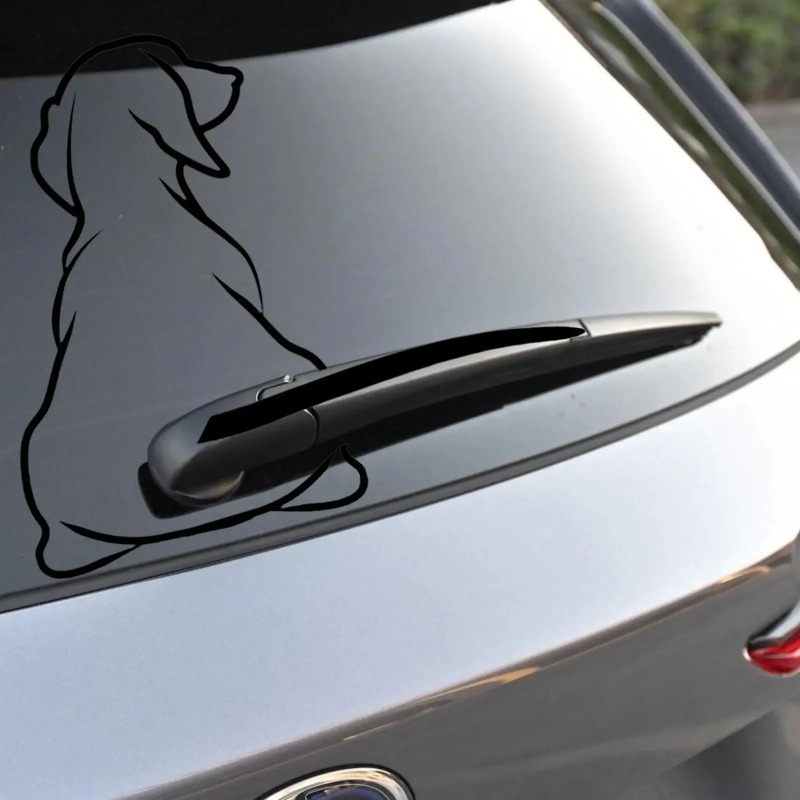 Car Wiper - Araba Çıkartmaları Kişiselleştirilmiş Kitty Kedi köpek