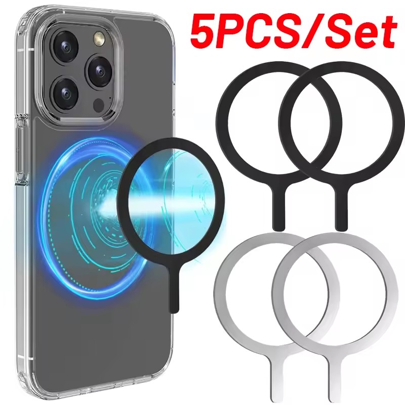 Car Phone Holder - 5-1 adet Magsafe Kablosuz Şarj İçin