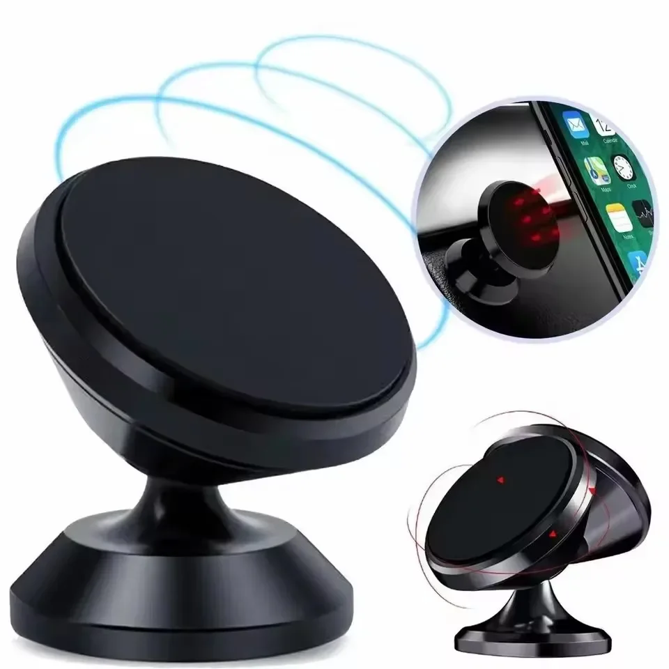 Car Phone Holder - Manyetik Araç Telefon Tutucu Mıknatıslı Montaj