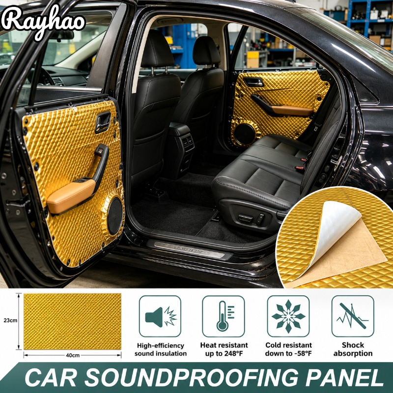 Car Floor Mat - Otomobil Ses Yalıtım Matı, Kendinden Yapışkanlı