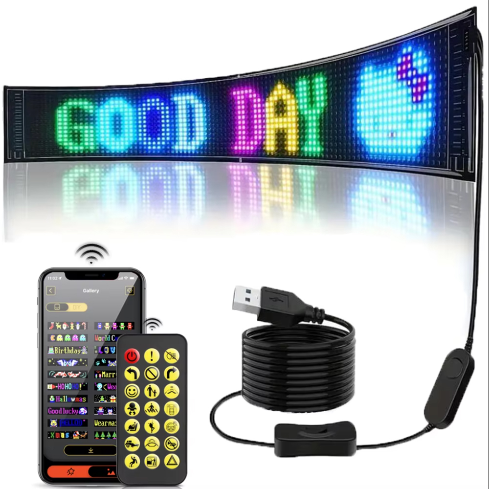 16x96 LED'li Matris Piksel Pan - Car Led Light incelemesi ve fiyatı