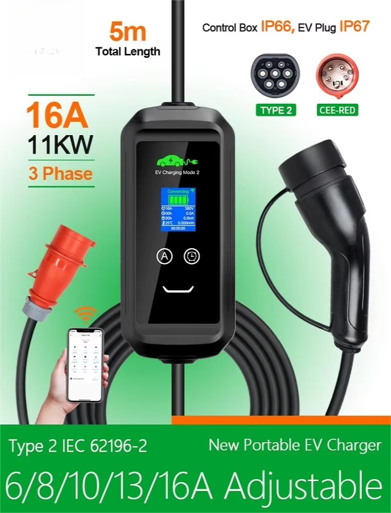 Özel ABD AC Taşınabilir EV Şar - Car Charger incelemesi ve fiyatı