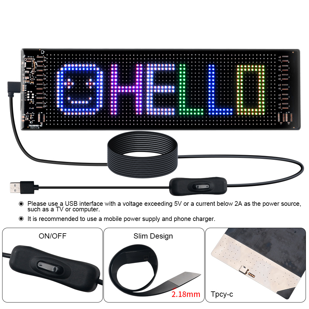 LED Matris Piksel Panel Kayan  - Car Led Light incelemesi ve fiyatı